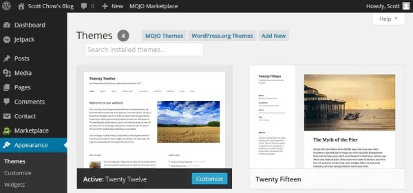 Change Theme