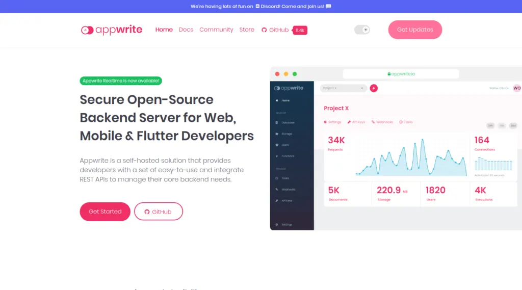 Appwrite - The Best Open-Source Alternative to Firebase